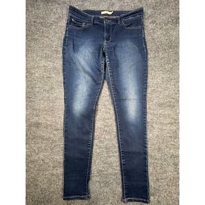 Levi's Jeans Women's 29 Blue Denim 711 Skinny Fit Ankle Stretch Jeggings‎ Casual